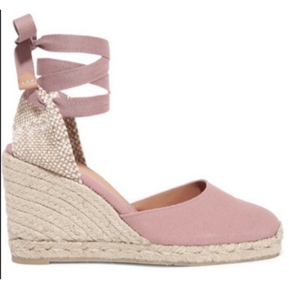 Castaner Carina Espadrille Wedge Sandals Size 38 Spain Boho Preppy Classic - Picture 3 of 11